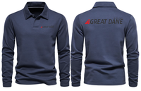 Thumbnail for GREAT DANE LONG SLEEVE  POLO