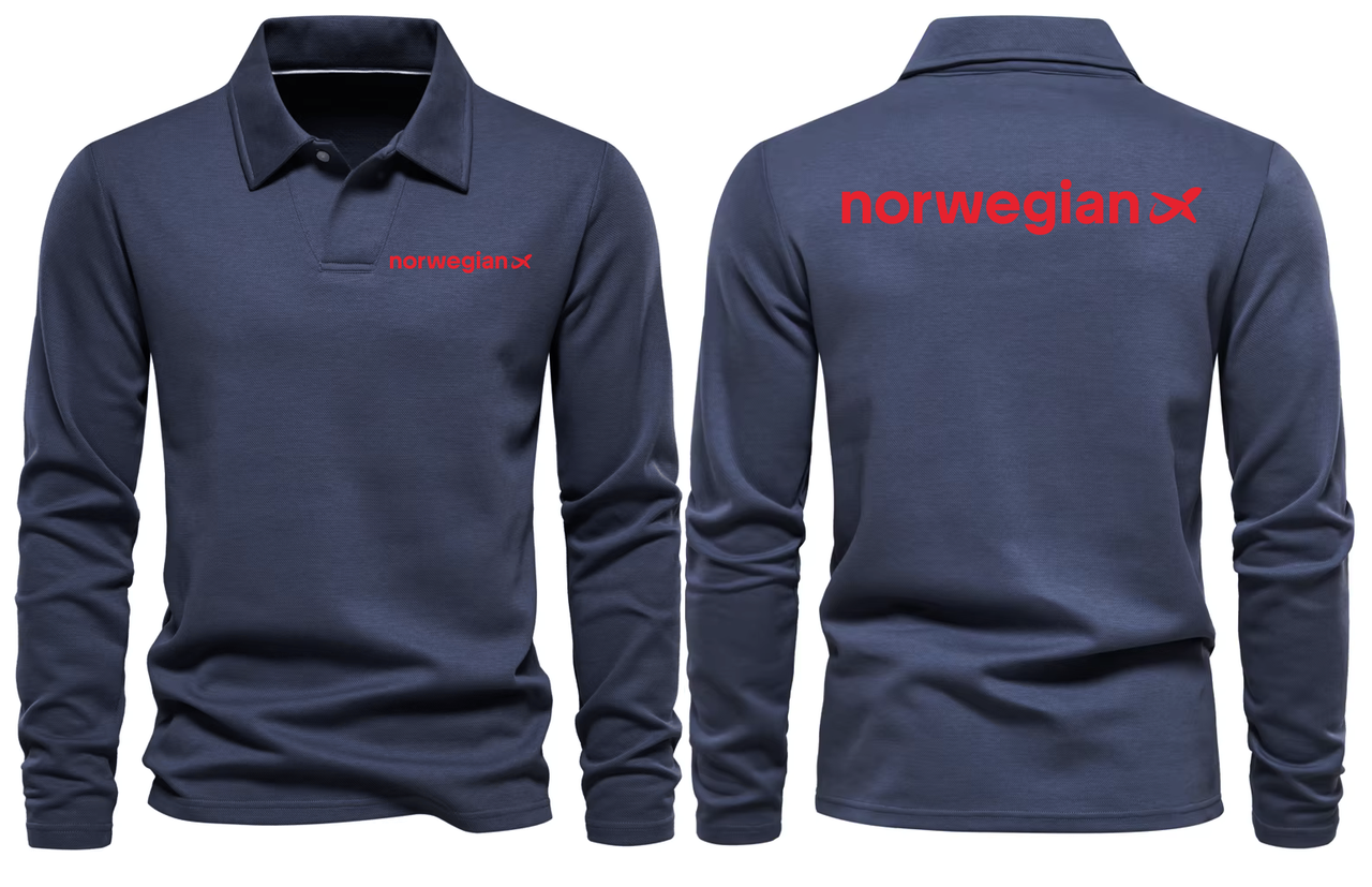 NORWEGIAN LONG SLEEVE  POLO