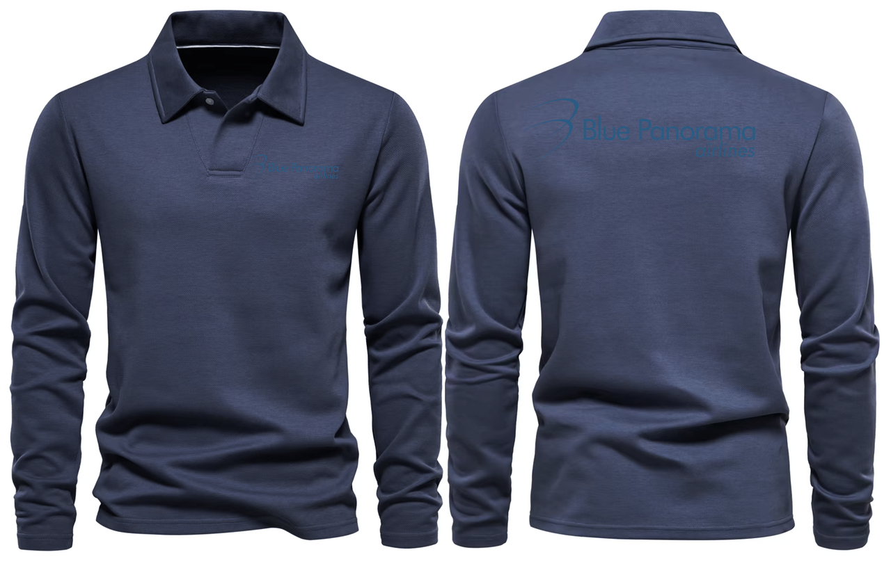 PANORMA AIRLINES LONG SLEEVE  POLO
