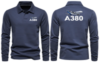 Thumbnail for AIRBUS A380 LONG SLEEVE  POLO