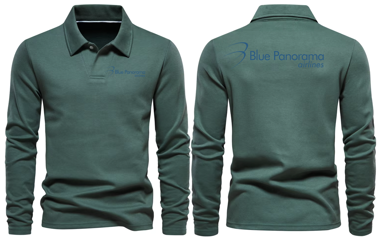 PANORMA AIRLINES LONG SLEEVE  POLO