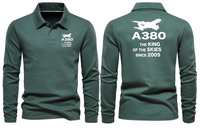 Thumbnail for AIRBUS A380 THE KING LONG SLEEVE  POLO