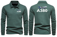 Thumbnail for AIRBUS A380 LONG SLEEVE  POLO