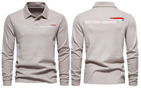 Thumbnail for BRITISH AIRWAYS LONG SLEEVE  POLO