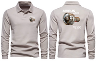 Thumbnail for AIRBUS A320 V2500 LONG SLEEVE  POLO