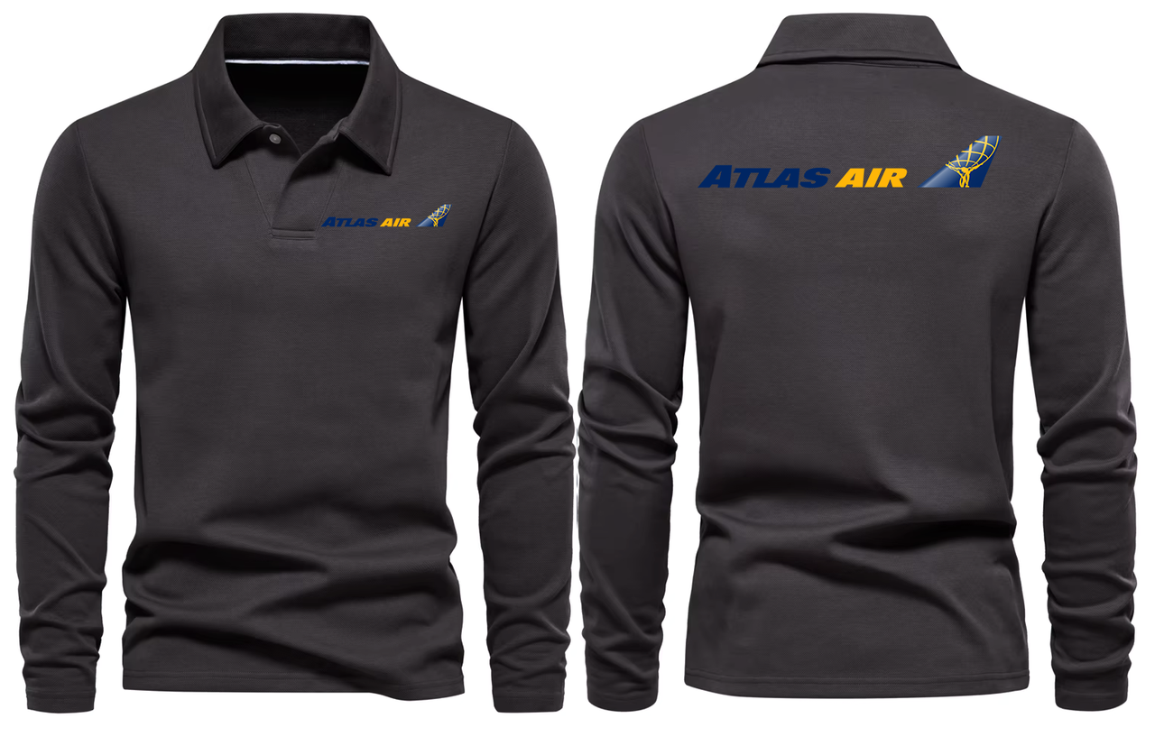ATLAS AIR LONG SLEEVE  POLO