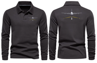 Thumbnail for AIRBUS A380 LONG SLEEVE  POLO