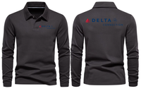 Thumbnail for DELTA CONNECTION LONG SLEEVE  POLO
