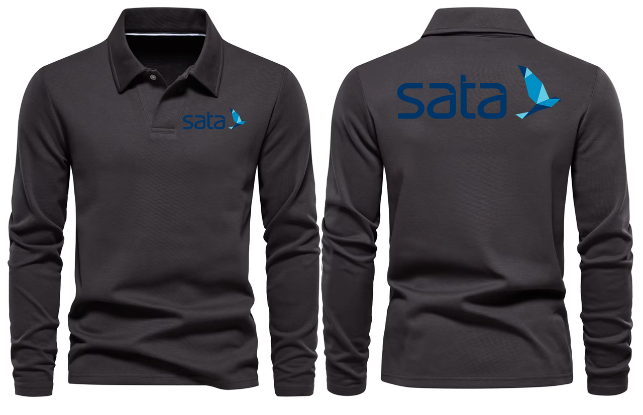 SATA LONG SLEEVE  POLO