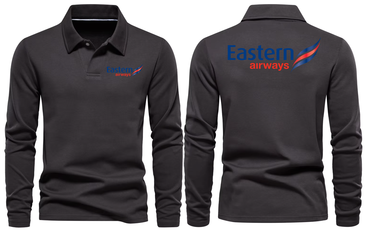 EASTERN AIRWAYS LONG SLEEVE  POLO