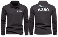 Thumbnail for AIRBUS A380 LONG SLEEVE  POLO
