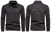 Thumbnail for AIRBUS A380 LONG SLEEVE  POLO