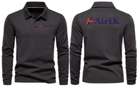 Thumbnail for AIR UK LONG SLEEVE  POLO