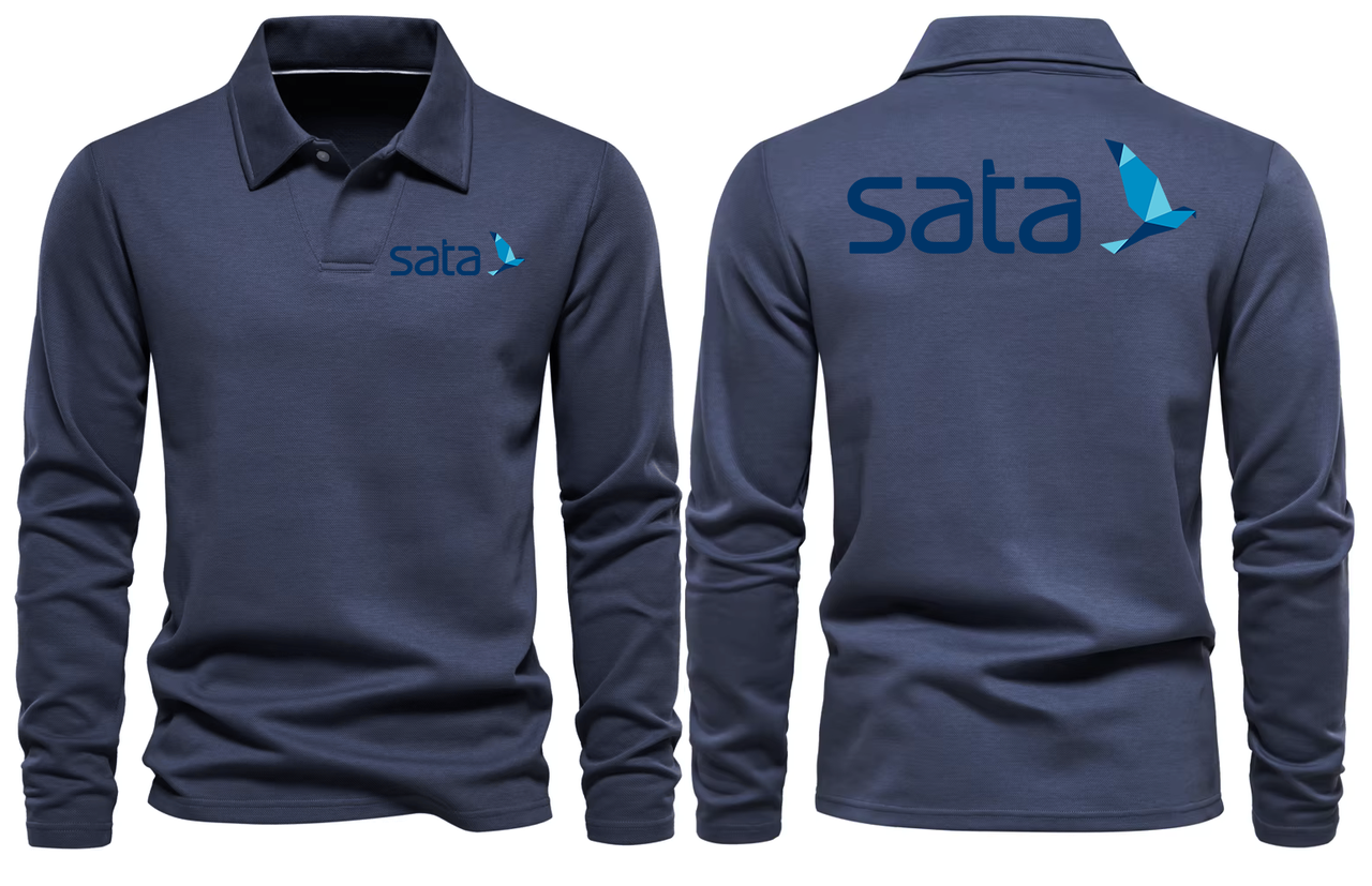 SATA LONG SLEEVE  POLO