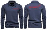 Thumbnail for SKY WAYS LONG SLEEVE  POLO