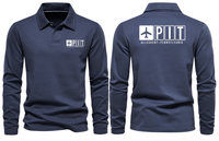 Thumbnail for PIT AIRPORT LONG SLEEVE POLO