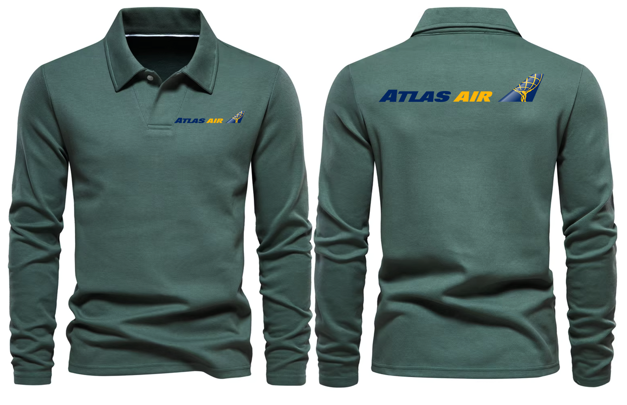 ATLAS AIR LONG SLEEVE  POLO