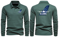 Thumbnail for AIRBUS A380 LONG SLEEVE  POLO
