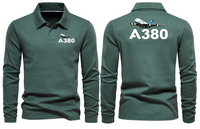 Thumbnail for AIRBUS A380 LONG SLEEVE  POLO