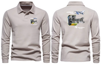 Thumbnail for AIRBUS A380 GP7000 LONG SLEEVE  POLO