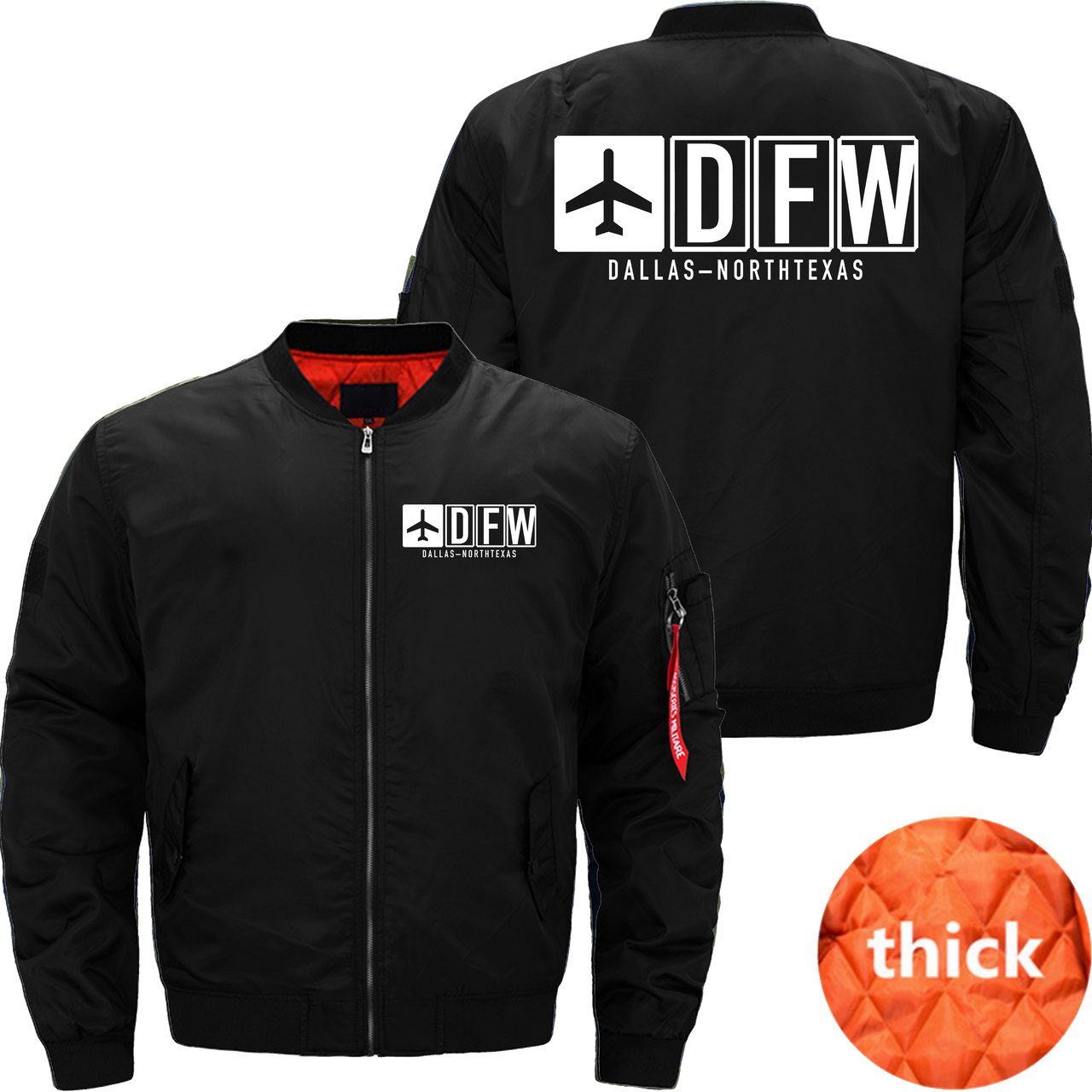 DFW AIRPOART MA1 JACKET