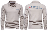 Thumbnail for DELTA CONNECTION LONG SLEEVE  POLO