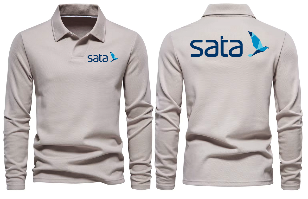 SATA LONG SLEEVE  POLO