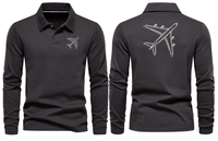 Thumbnail for AIRBUS A380 LONG SLEEVE  POLO