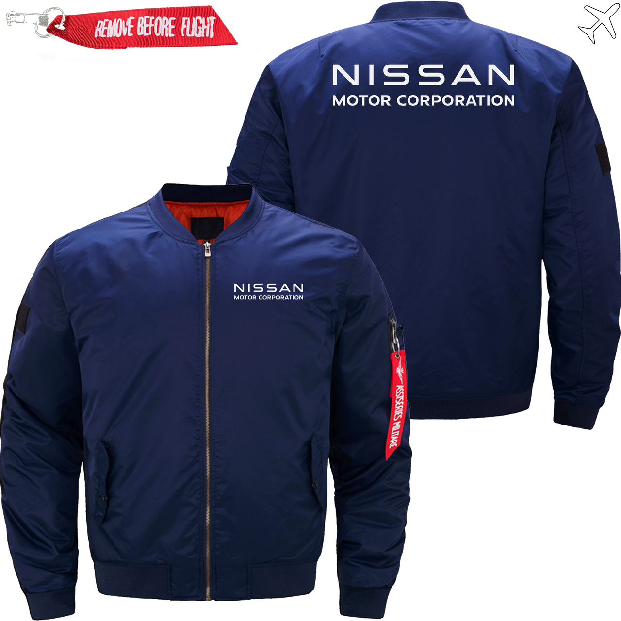 NISSAN BOMBER FIG*TER MA1 JACKET