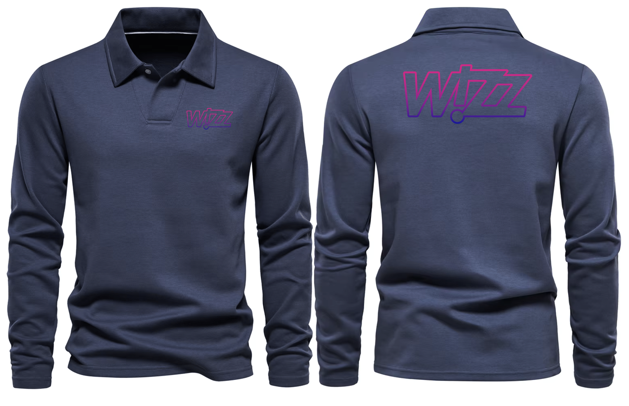 WIZZ AIR LONG SLEEVE  POLO