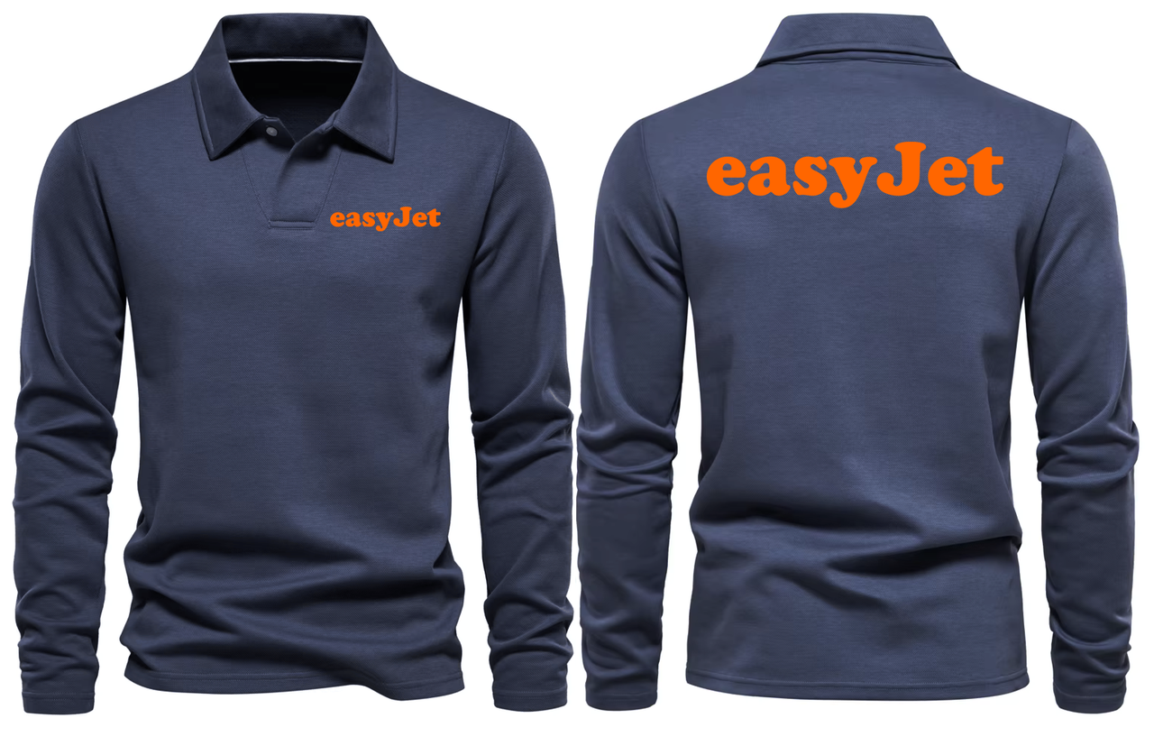 EASY JET LONG SLEEVE  POLO