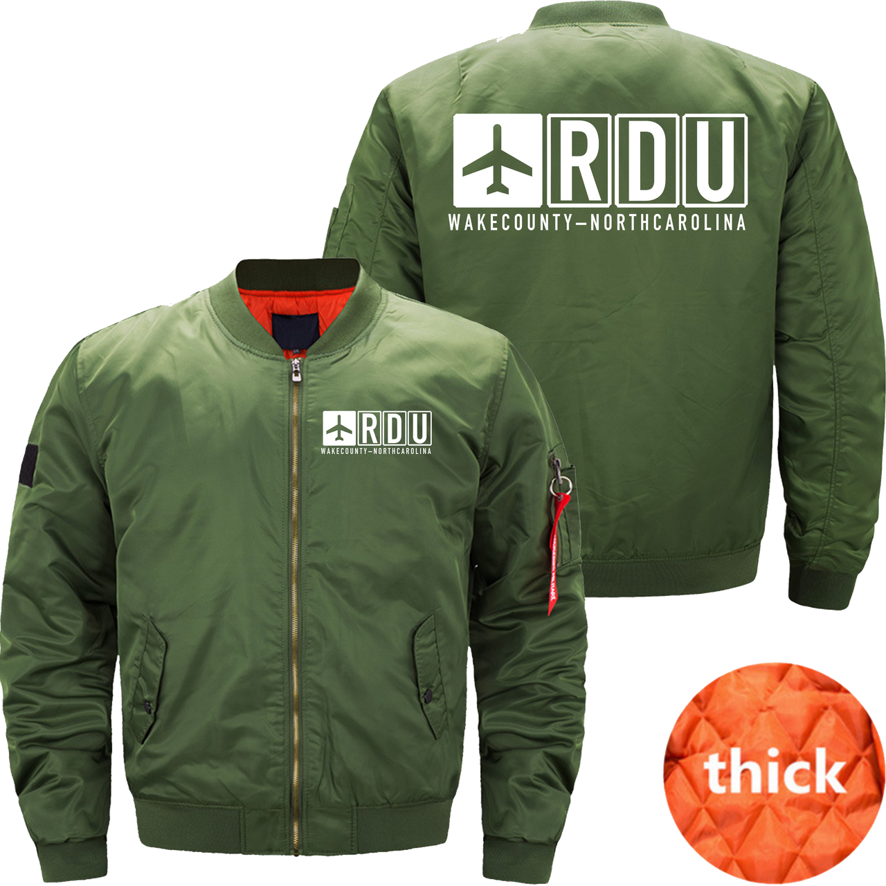 RDU AIRPOART MA1 JACKET