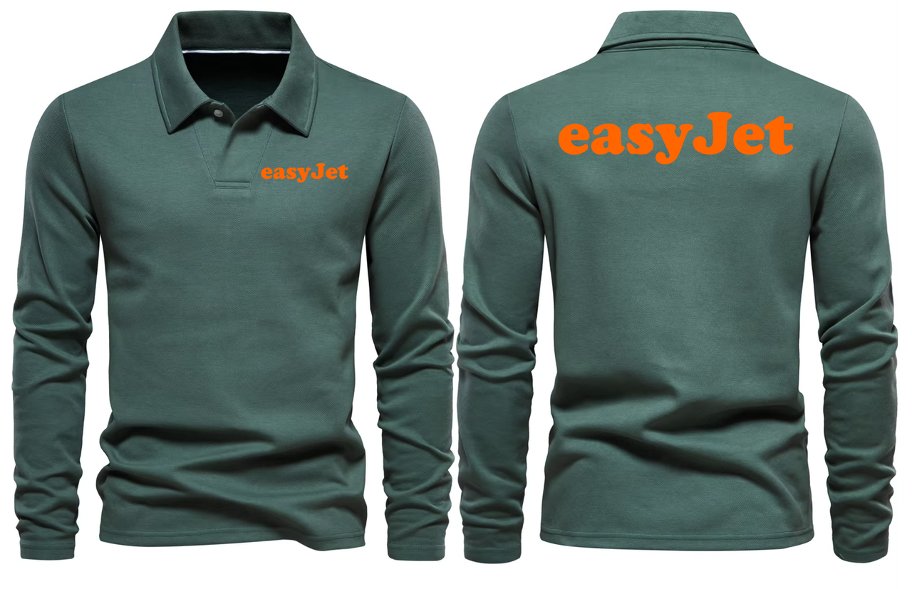EASY JET LONG SLEEVE  POLO