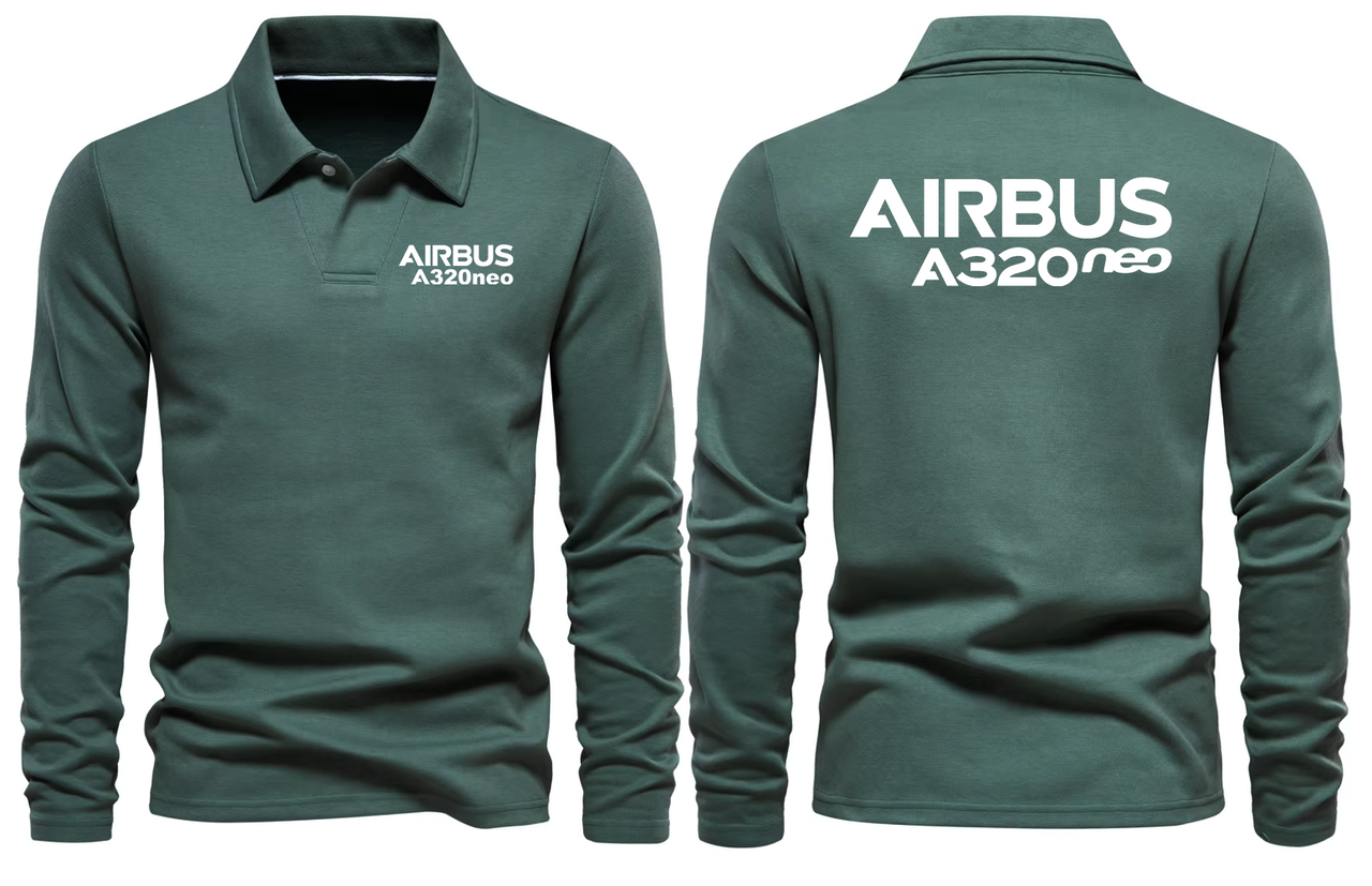 AIRBUS A320 NEW LONG SLEEVE  POLO
