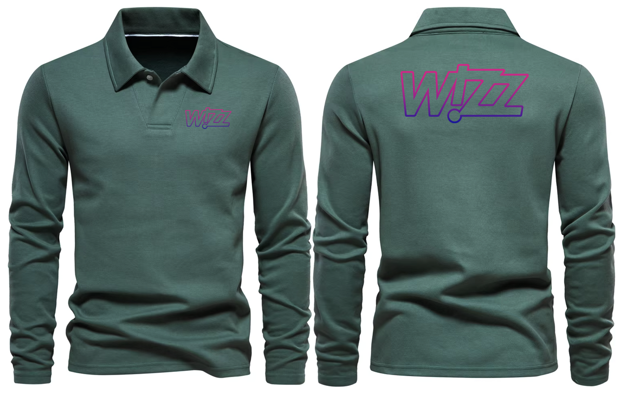 WIZZ AIR LONG SLEEVE  POLO