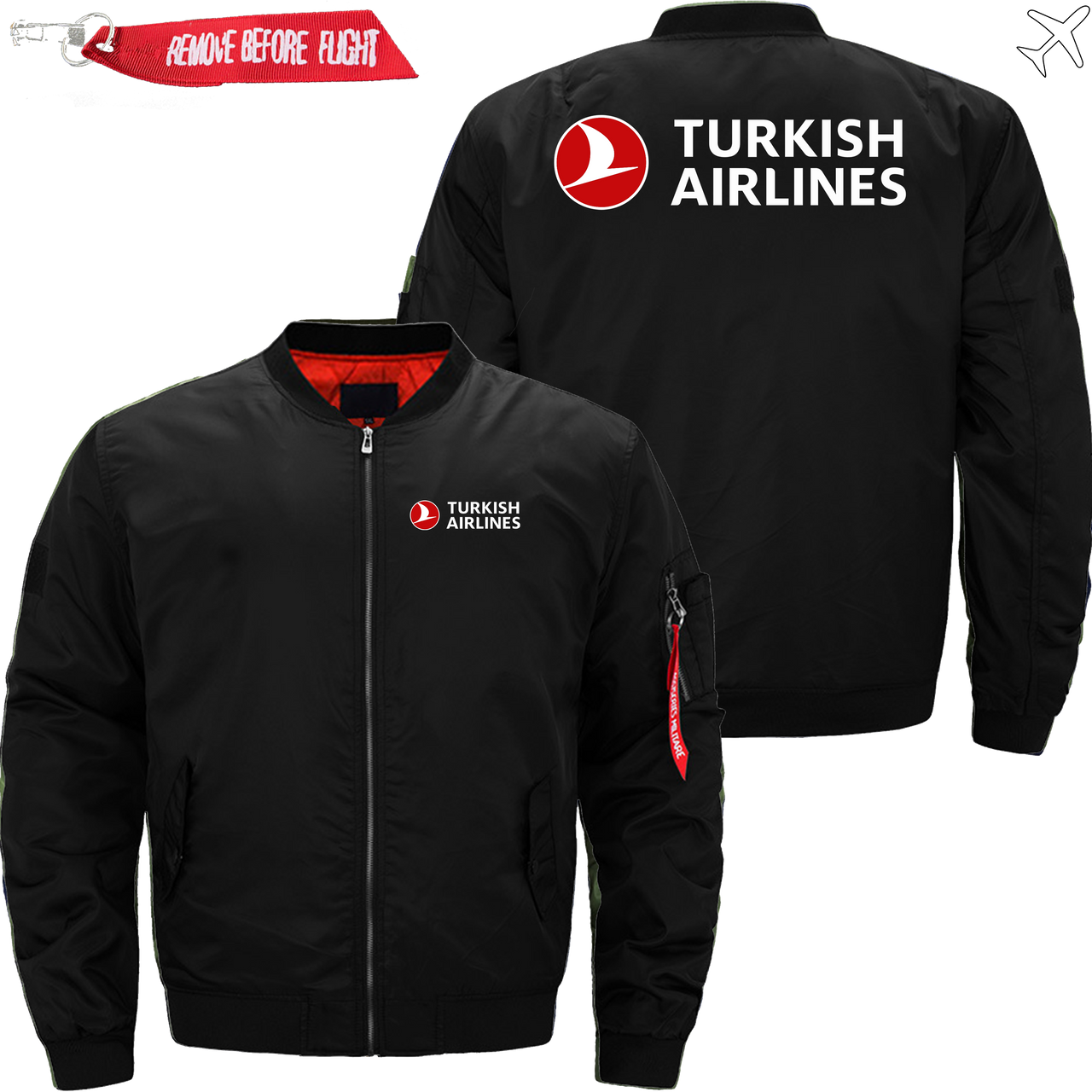 TURKISH AIRLINES MA1 JACKET THE AV8R