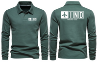 Thumbnail for IND AIRPORT LONG SLEEVE POLO