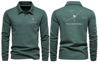 Thumbnail for AIRBUS A380  THIS IS HOW WE ROLL LONG SLEEVE  POLO