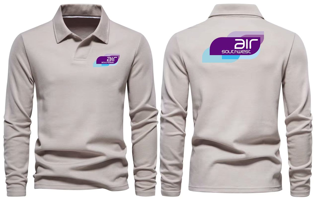 SOUTHWEST AIR LONG SLEEVE  POLO