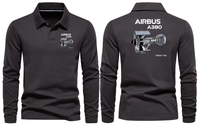 Thumbnail for AIRBUS A380 TRENT 900  LONG SLEEVE  POLO