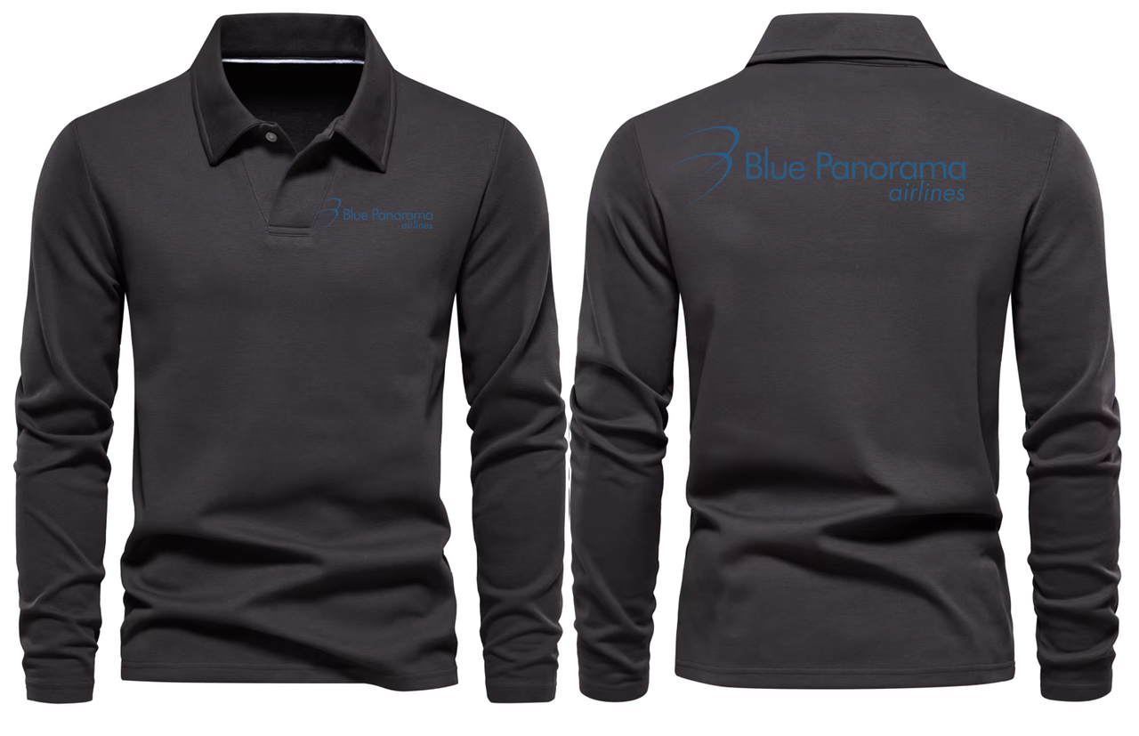 PANORMA AIRLINES LONG SLEEVE  POLO
