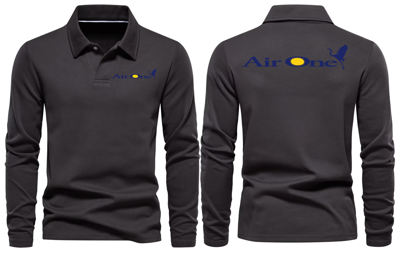 AIR ONE  LONG SLEEVE  POLO