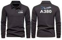 Thumbnail for AIRBUS A380 LONG SLEEVE  POLO