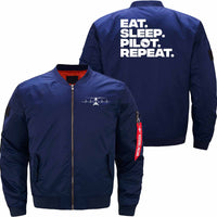 Thumbnail for HELICOPTER Ma-1 Bomber Jacket Flight Jacket Aviator Jacket THE AV8R