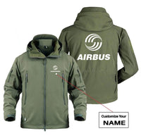 Thumbnail for AIRBUS LOGO CUSTOM NAME DESIGNED MILITARY FLEECE THE AV8R