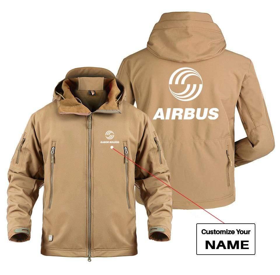 AIRBUS LOGO CUSTOM NAME DESIGNED MILITARY FLEECE THE AV8R