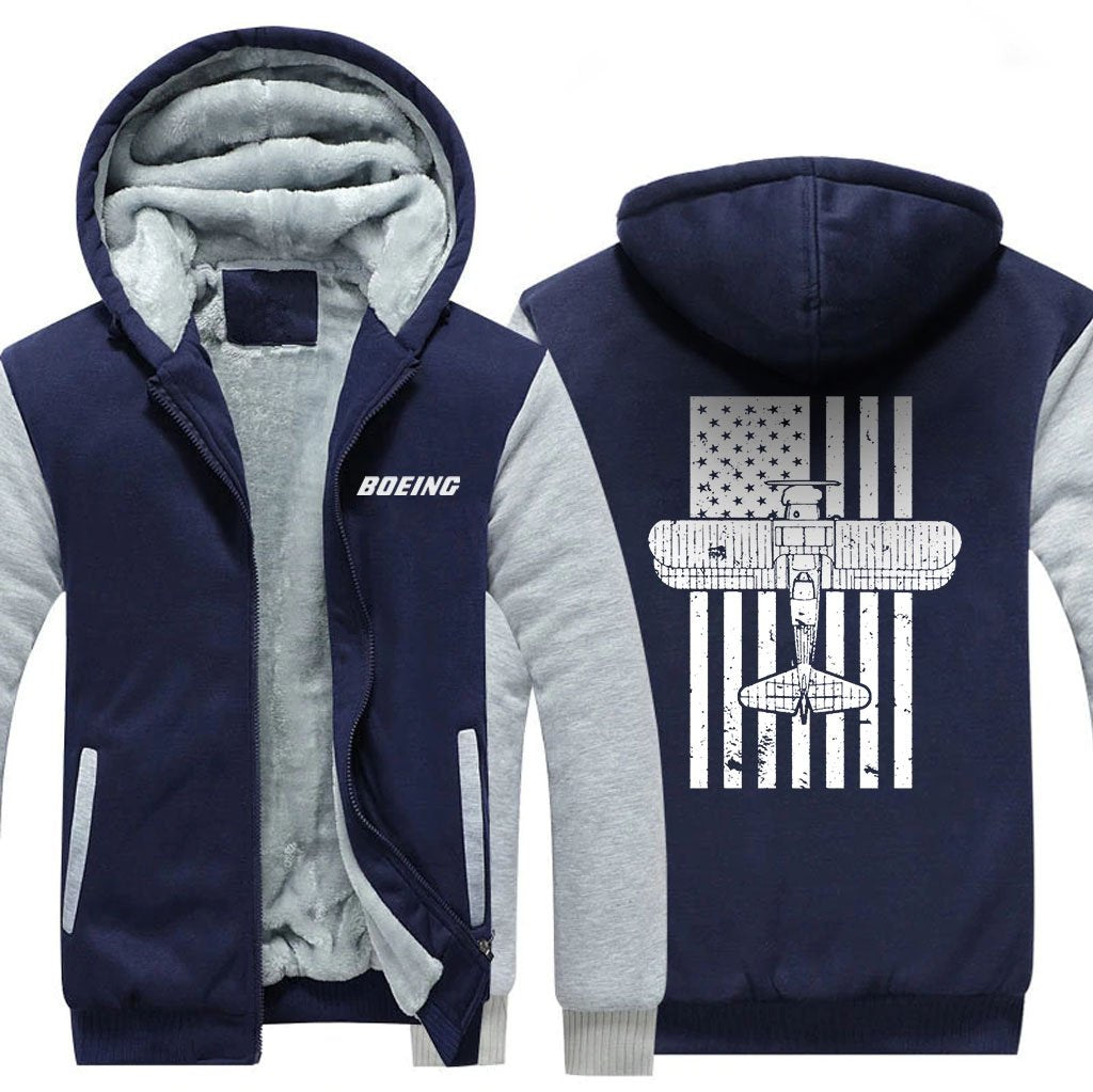 B DESIGNED ZIPPER SWEATER THE AV8R