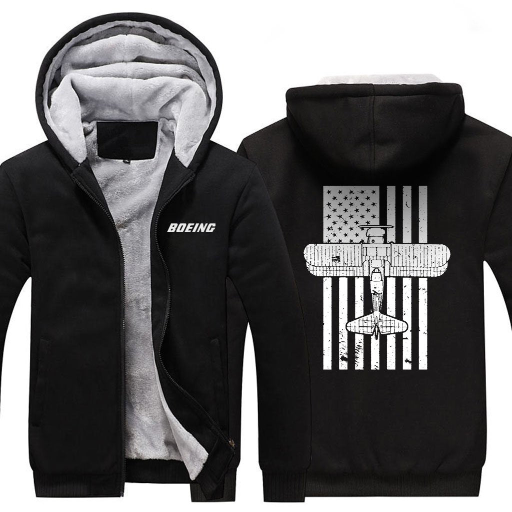 B DESIGNED ZIPPER SWEATER THE AV8R