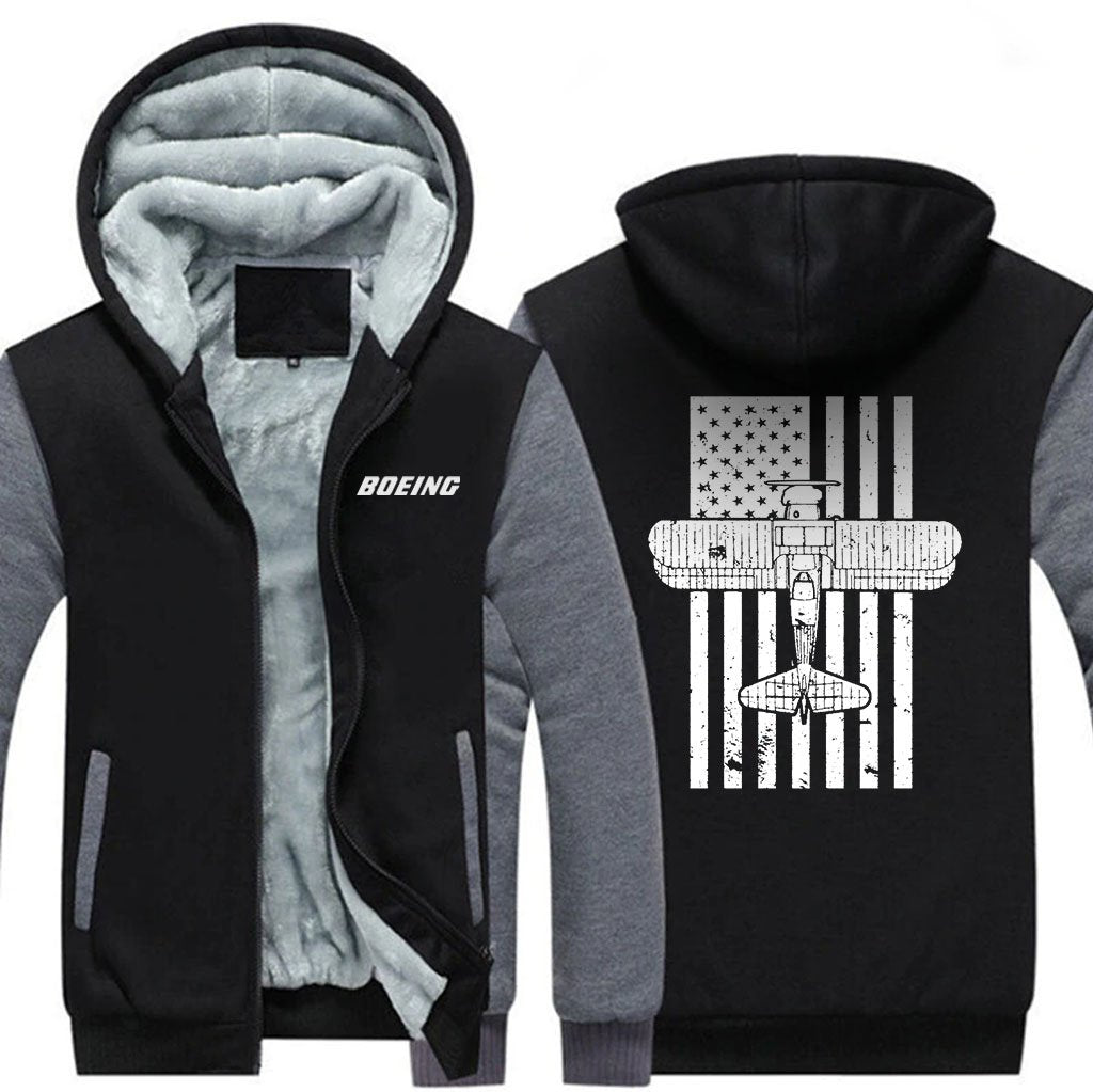 B DESIGNED ZIPPER SWEATER THE AV8R