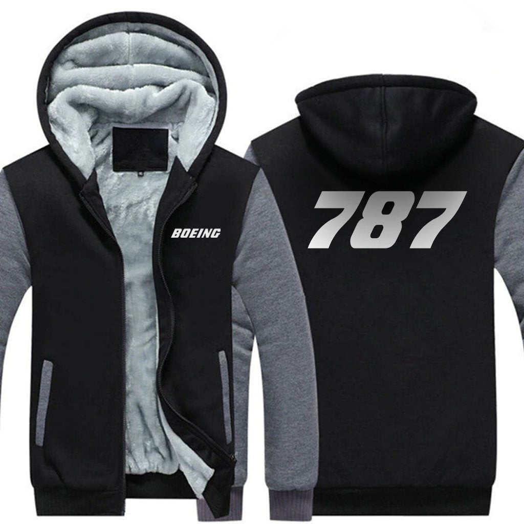 B787 DESIGNED ZIPPER SWEATERS THE AV8R